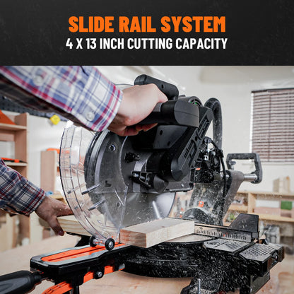 12-In Dual-Bevel Sliding Miter Saw