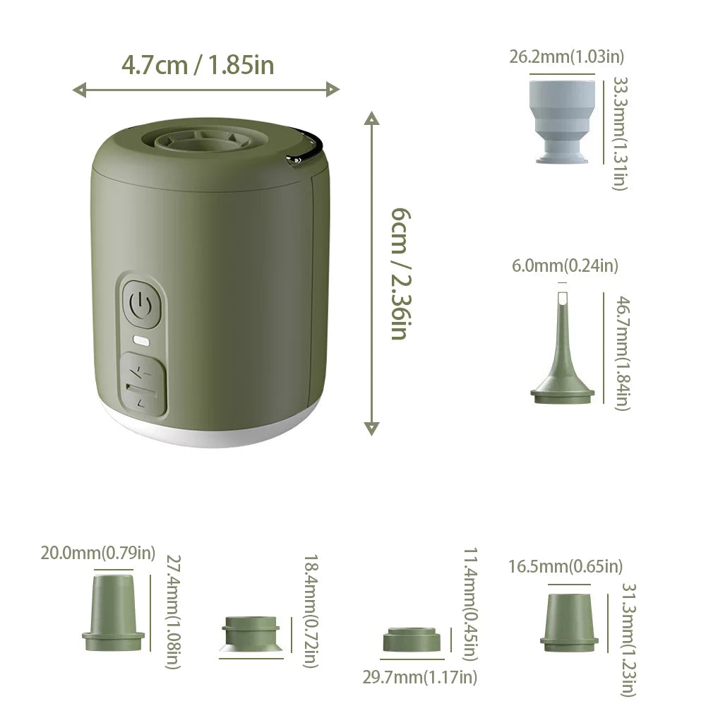 Tiny Air Pump  for Inflatable Air Mattress