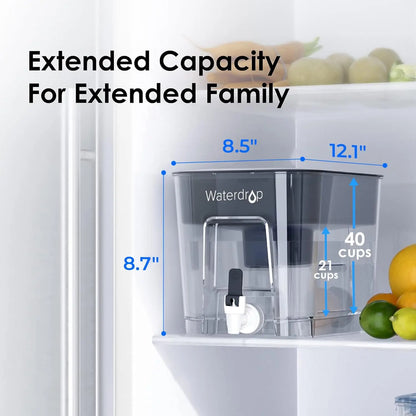 Water Filter , 200-Gallon Capacity, Reduces Chlorine