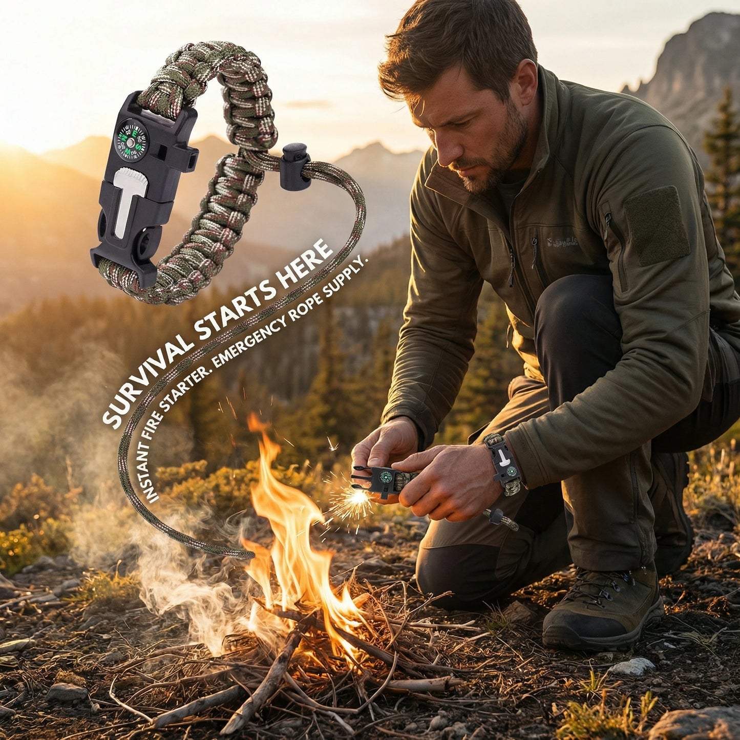 Paracord Bracelets for Men and Women