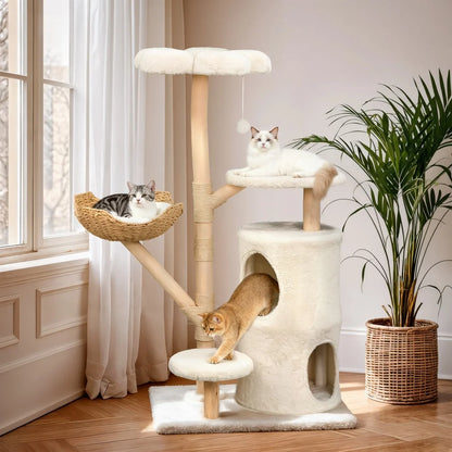 Cat Tree Tower, Scratching Post, Cat Condo House