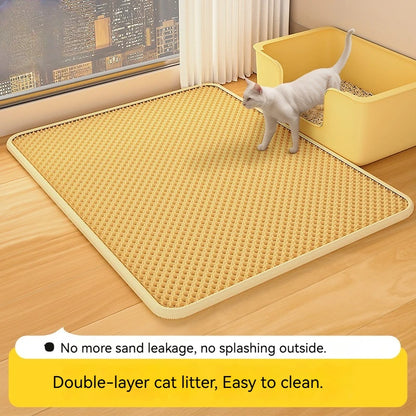 Double Layer Cat Litter Mat