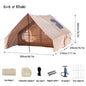 Inflatable Tent With Skylight, Quick Setup, Family Luxury