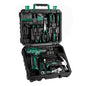 119 PCS Power Tool Set 8V/12V Cordless Drill Driver Hand Tool Kit Home DIY Repair
